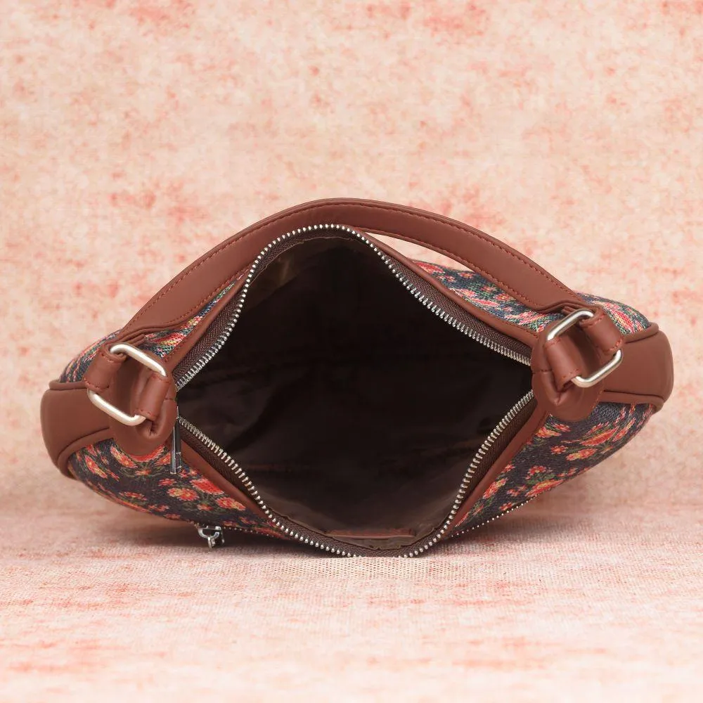 Lattice Lace Hobo Bag