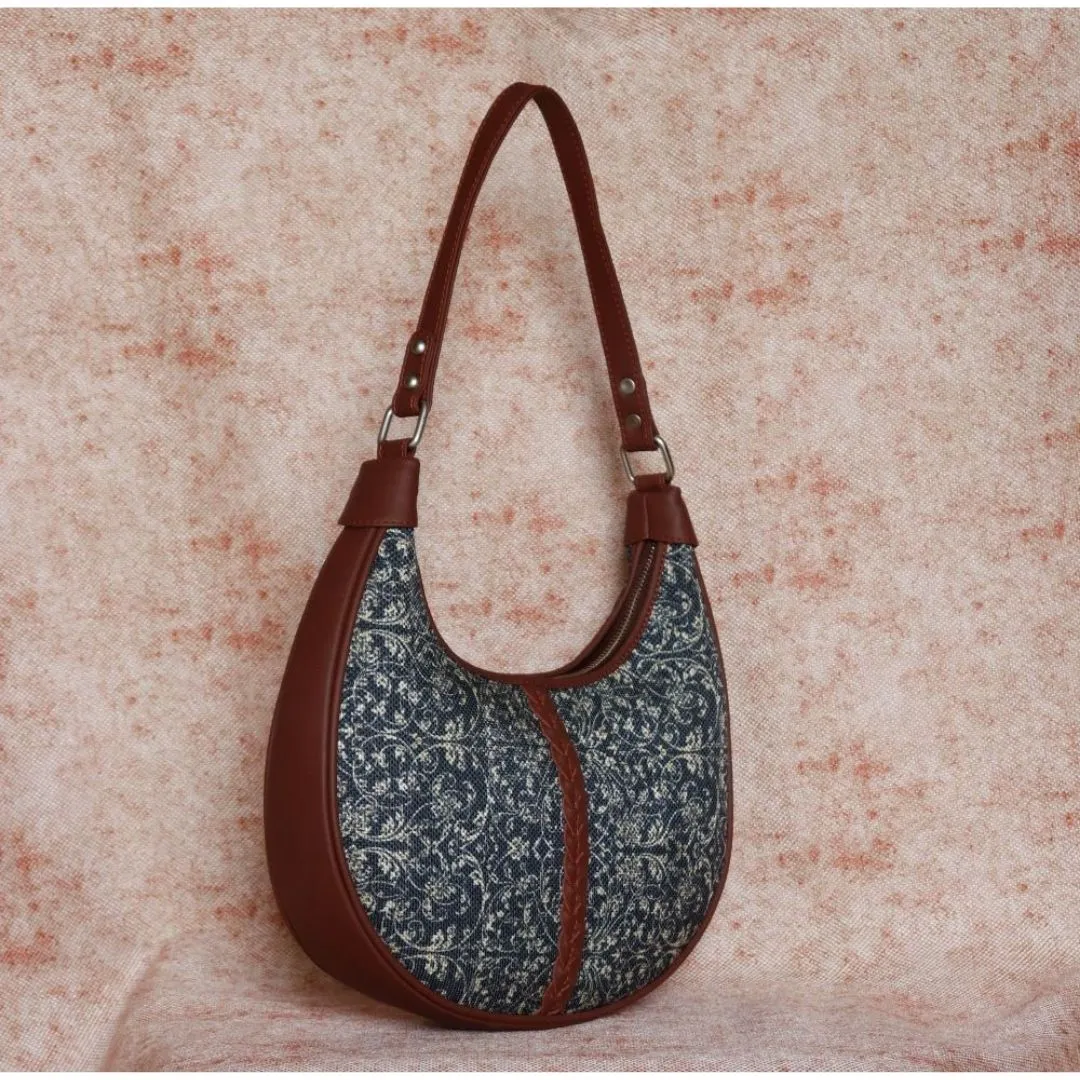 Lattice Lace Hobo Bag