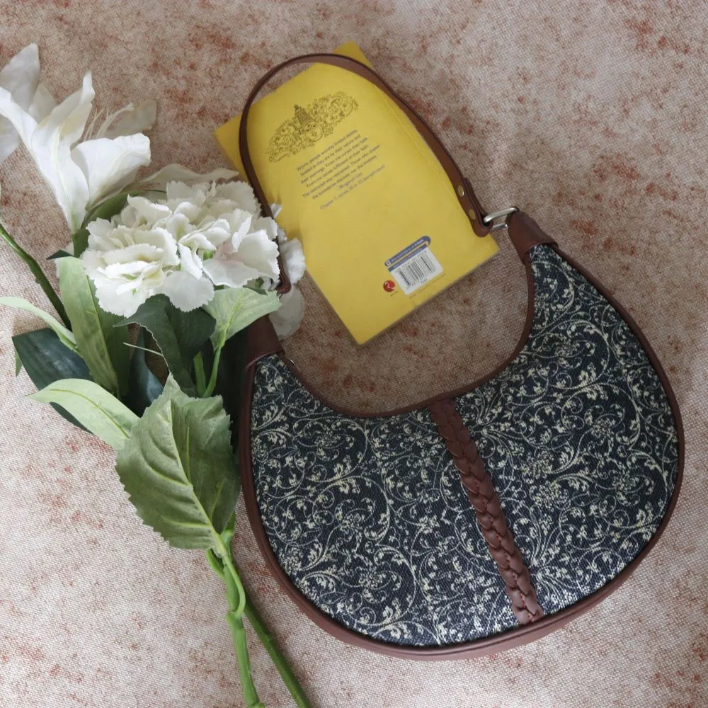 Lattice Lace Hobo Bag