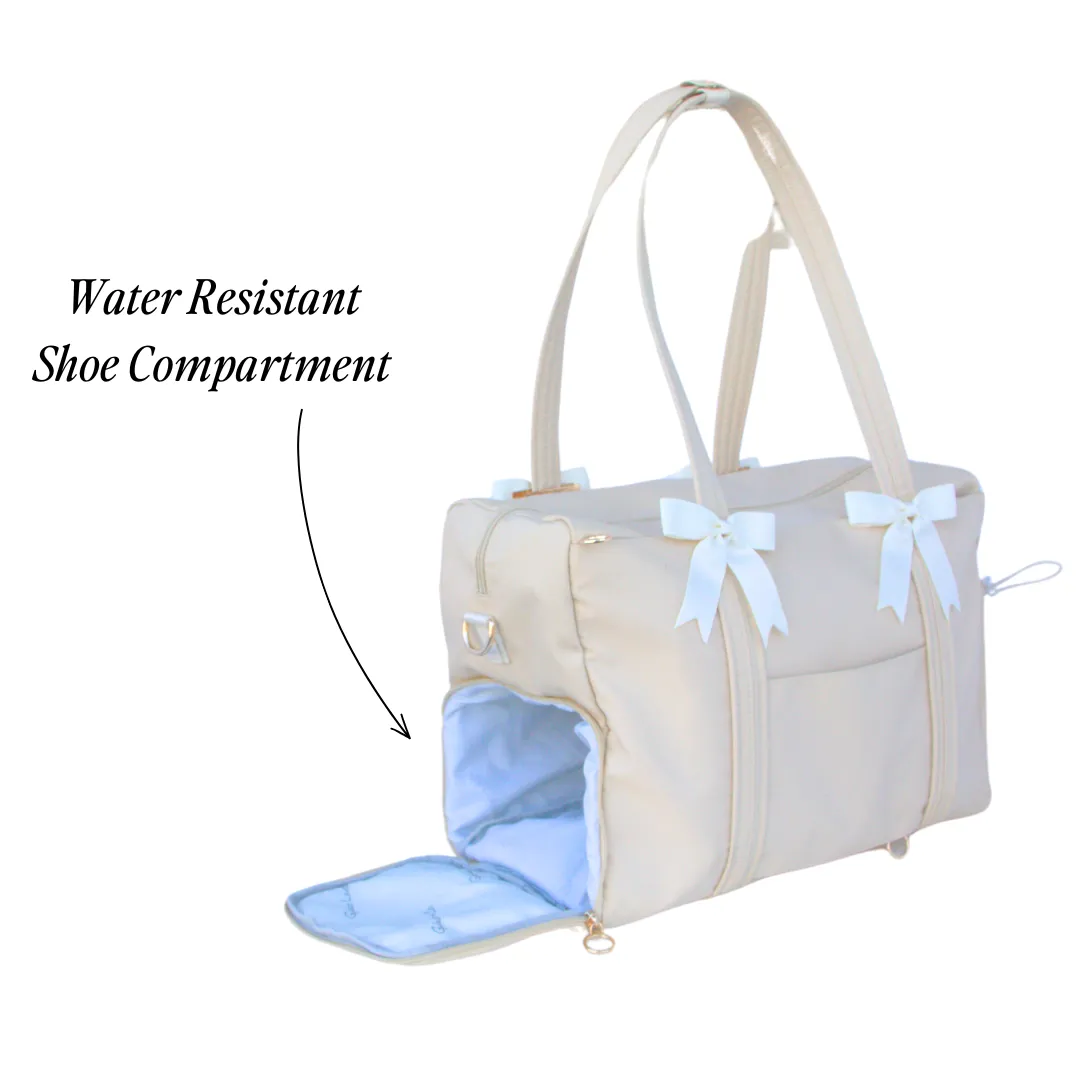 Lauren Duffel Bag — Beige (Pre-Order: Ships 2/7)