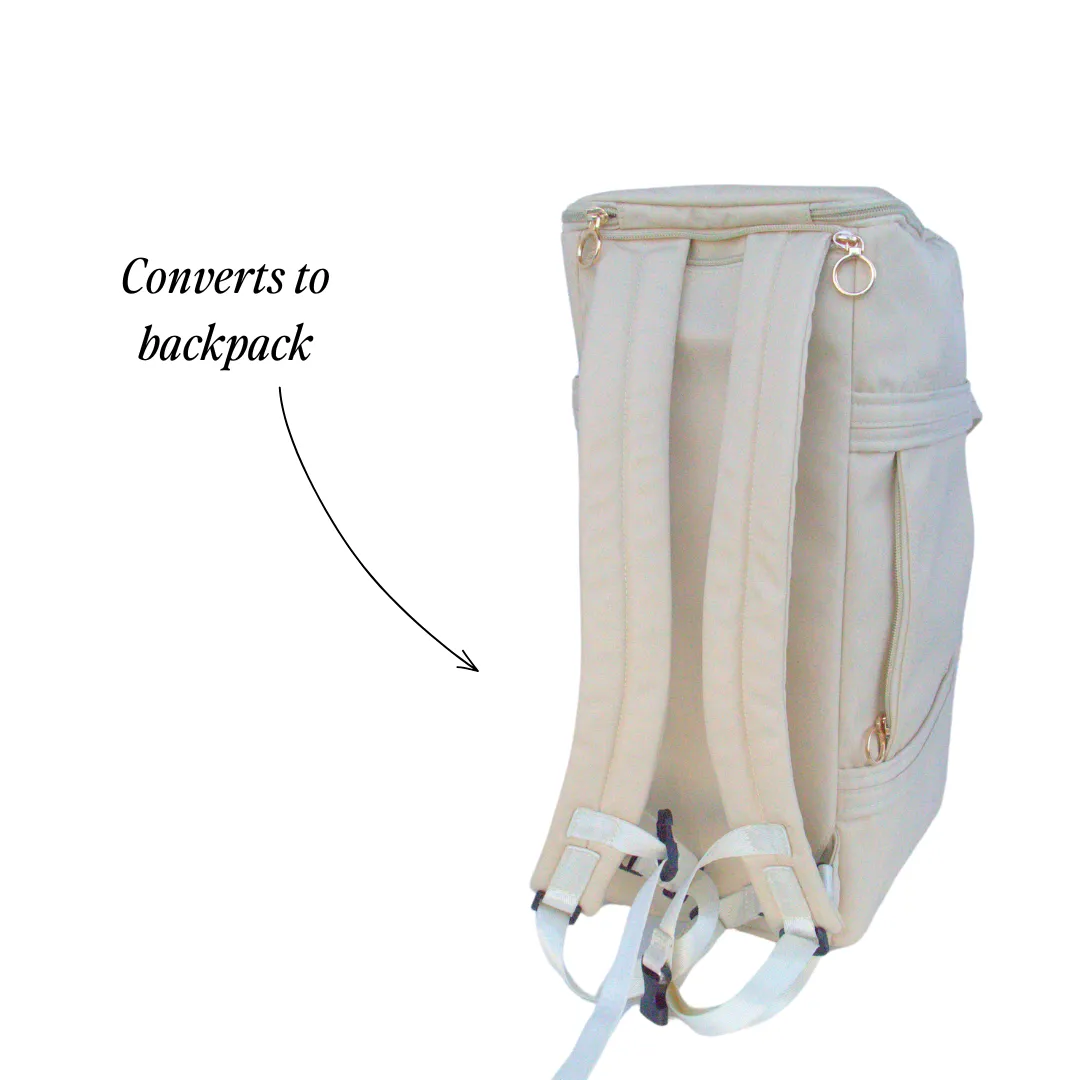Lauren Duffel Bag — Beige (Pre-Order: Ships 2/7)