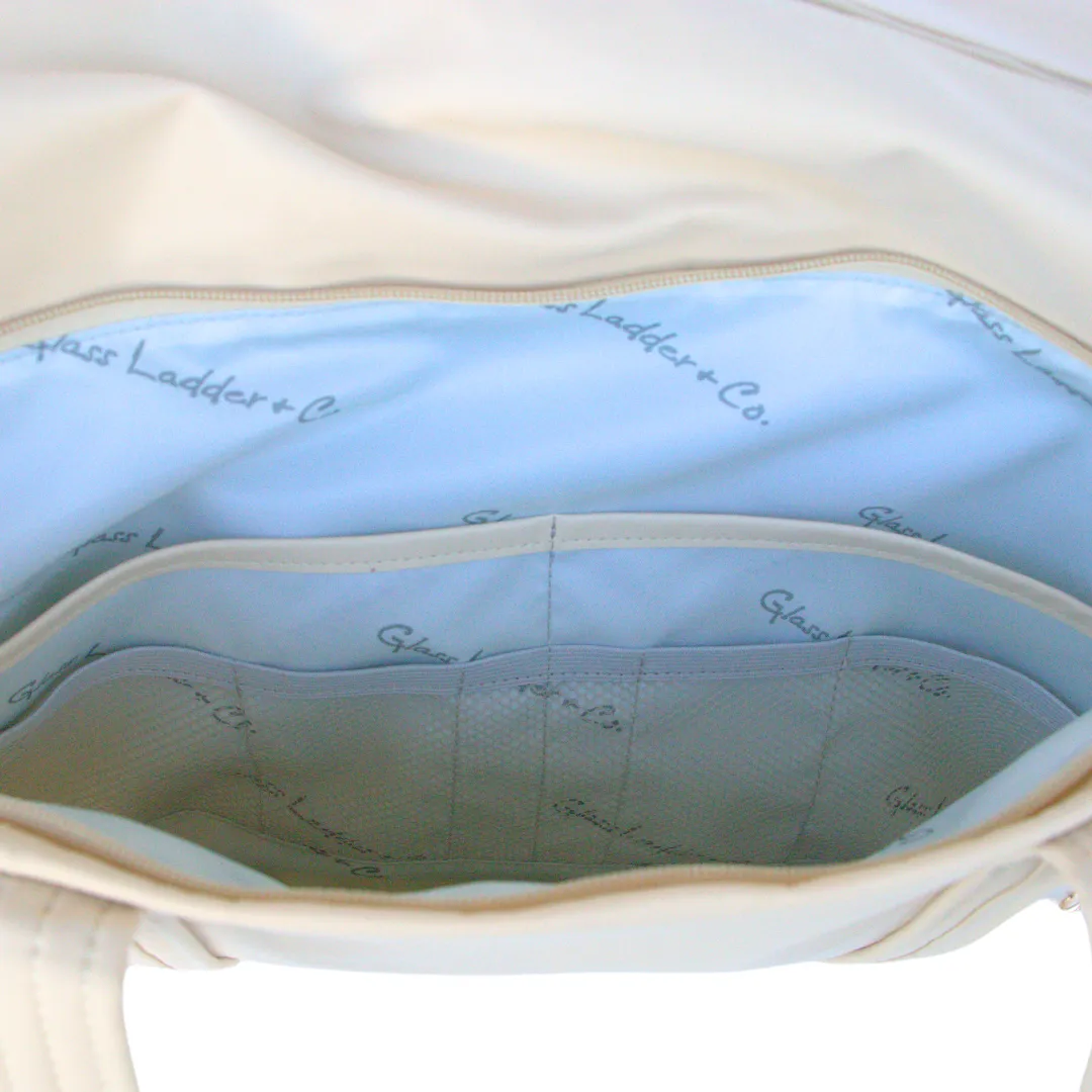 Lauren Duffel Bag — Beige (Pre-Order: Ships 2/7)
