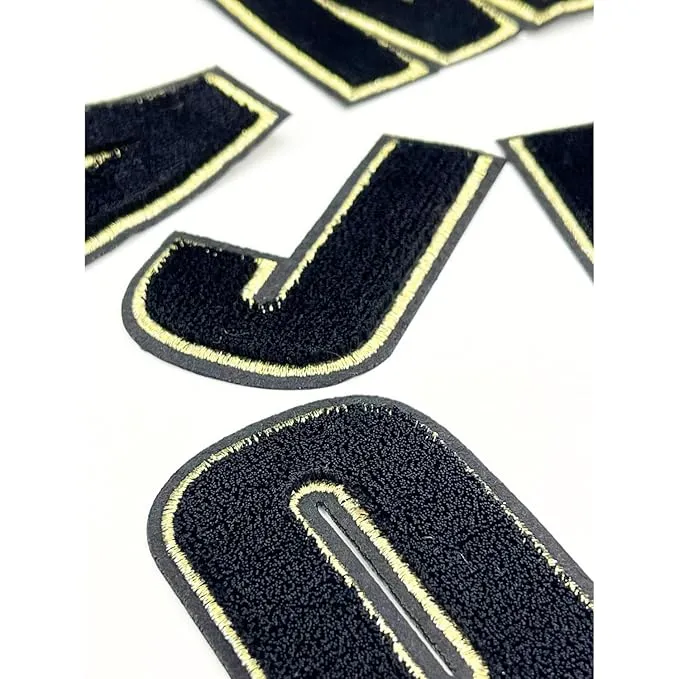 Letter W Hot fix Or Sew Patch