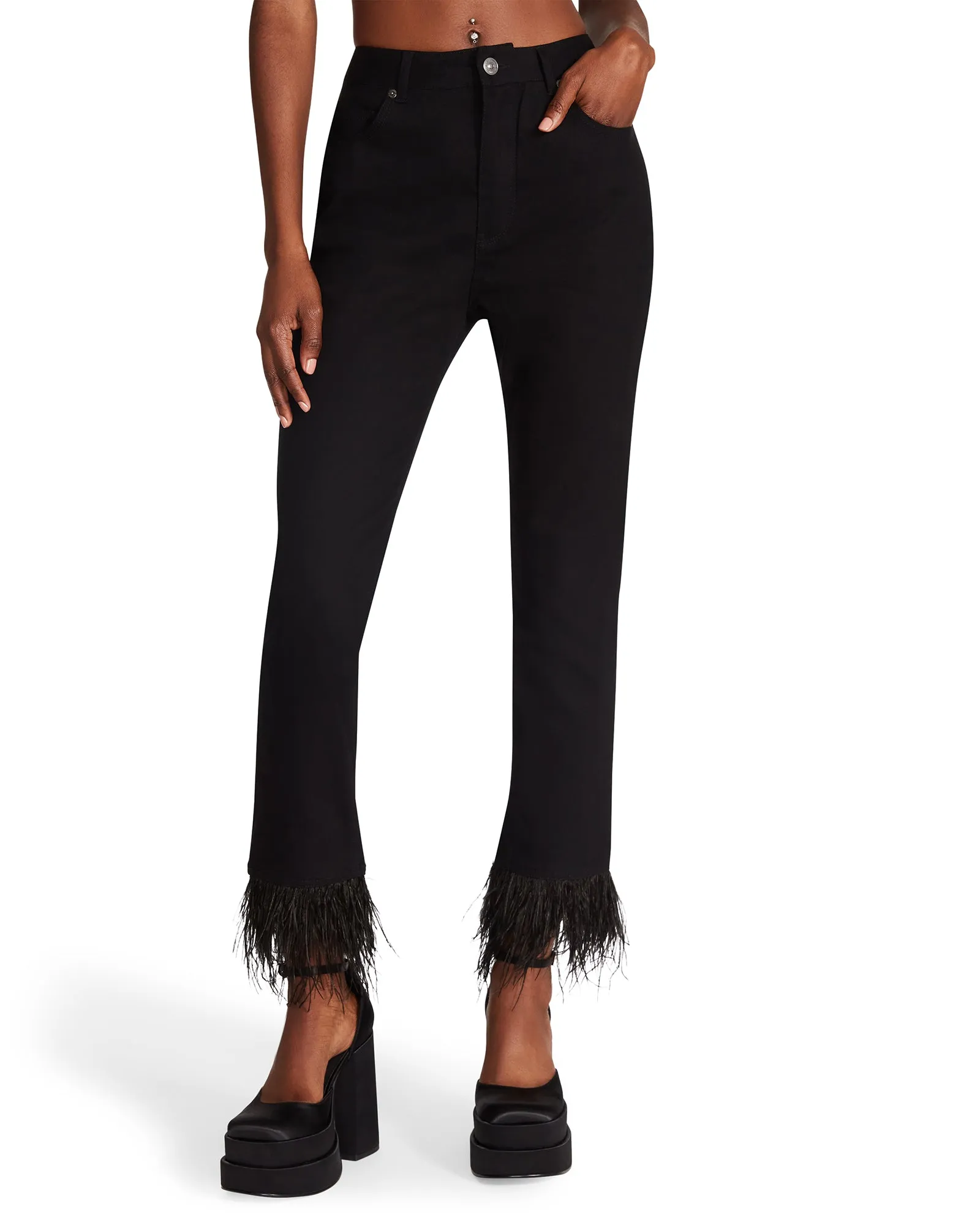 LILY PANT BLACK MULTI