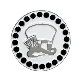 Madhatter Golf Ball Marker Only