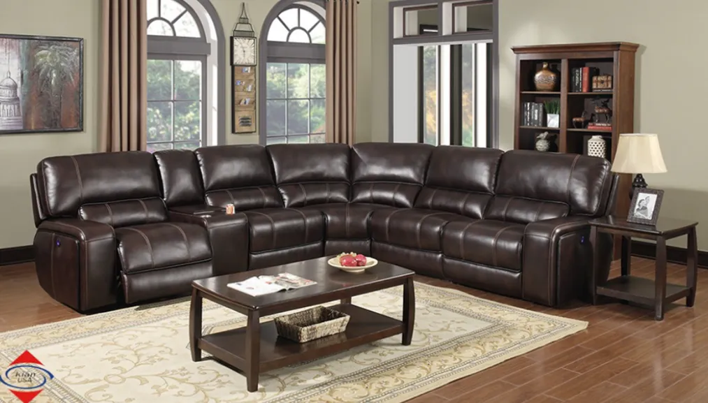 MegaComfort Power Reclining Sectional