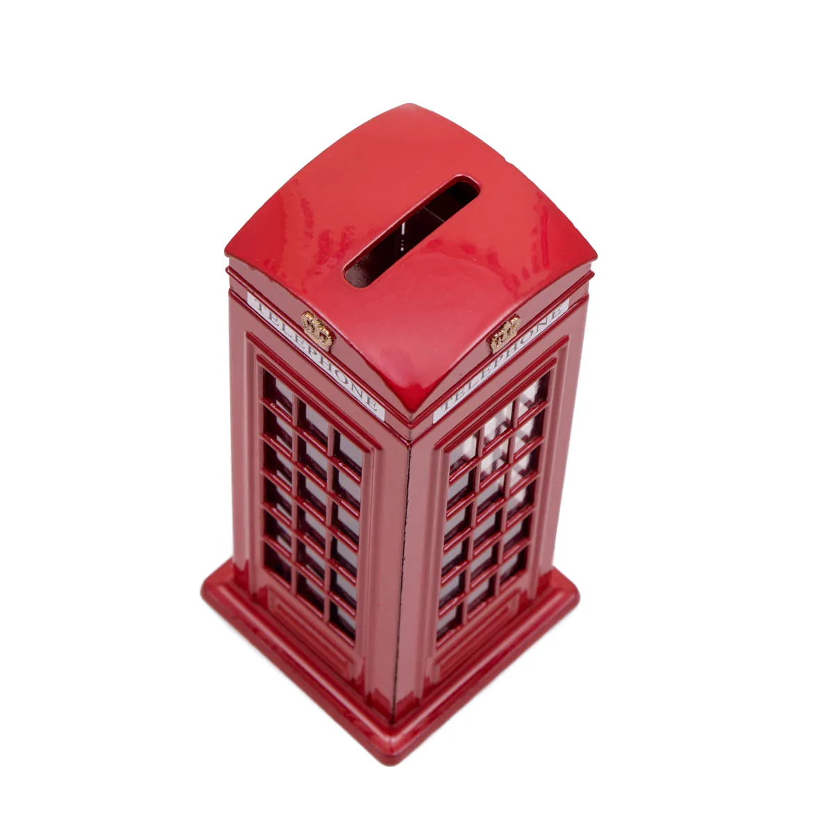 Money Bank - Red Die Cast Telephone Box