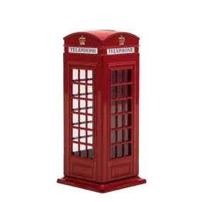 Money Bank - Red Die Cast Telephone Box