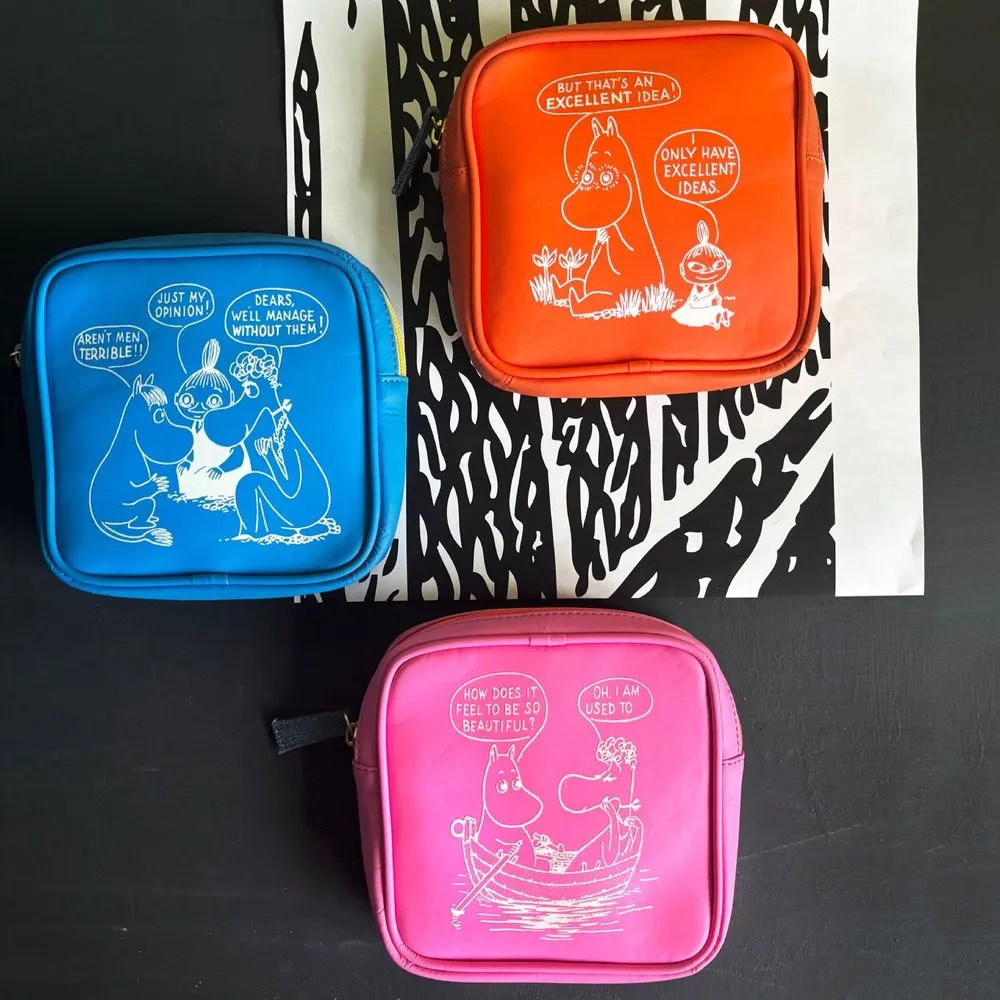 Moomin Makeup Bag Excellent Idea