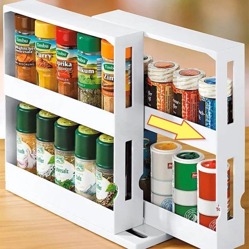 Multi-Function Rotating Spice Organizer
