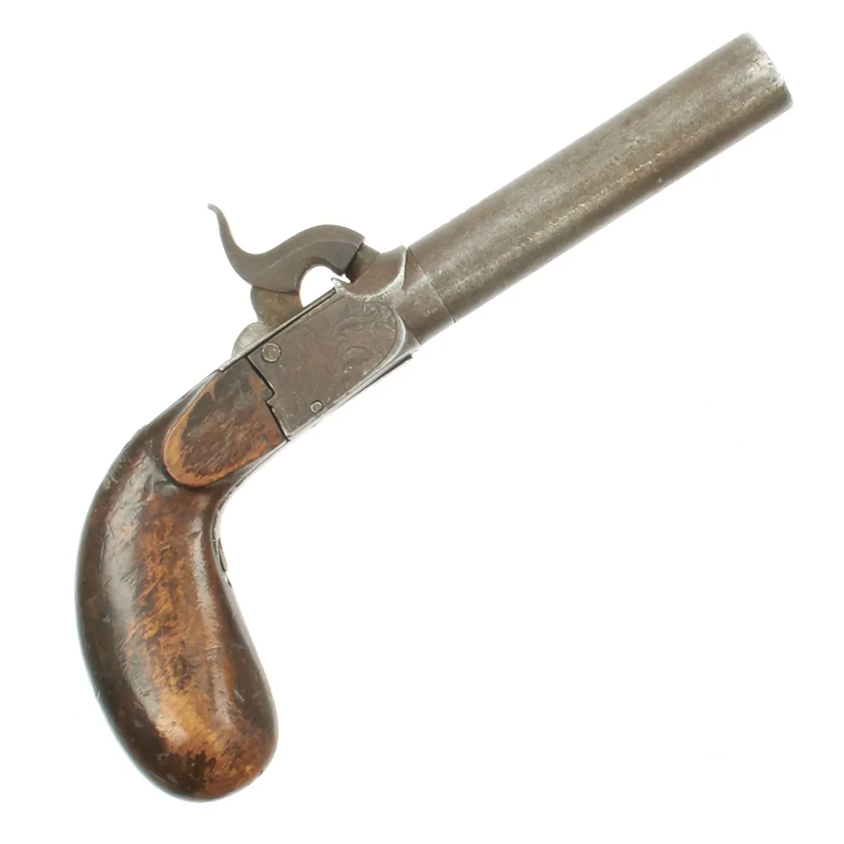 Original Belgian Percussion Pocket Pistol with Liège Proofmark - Circa 1840