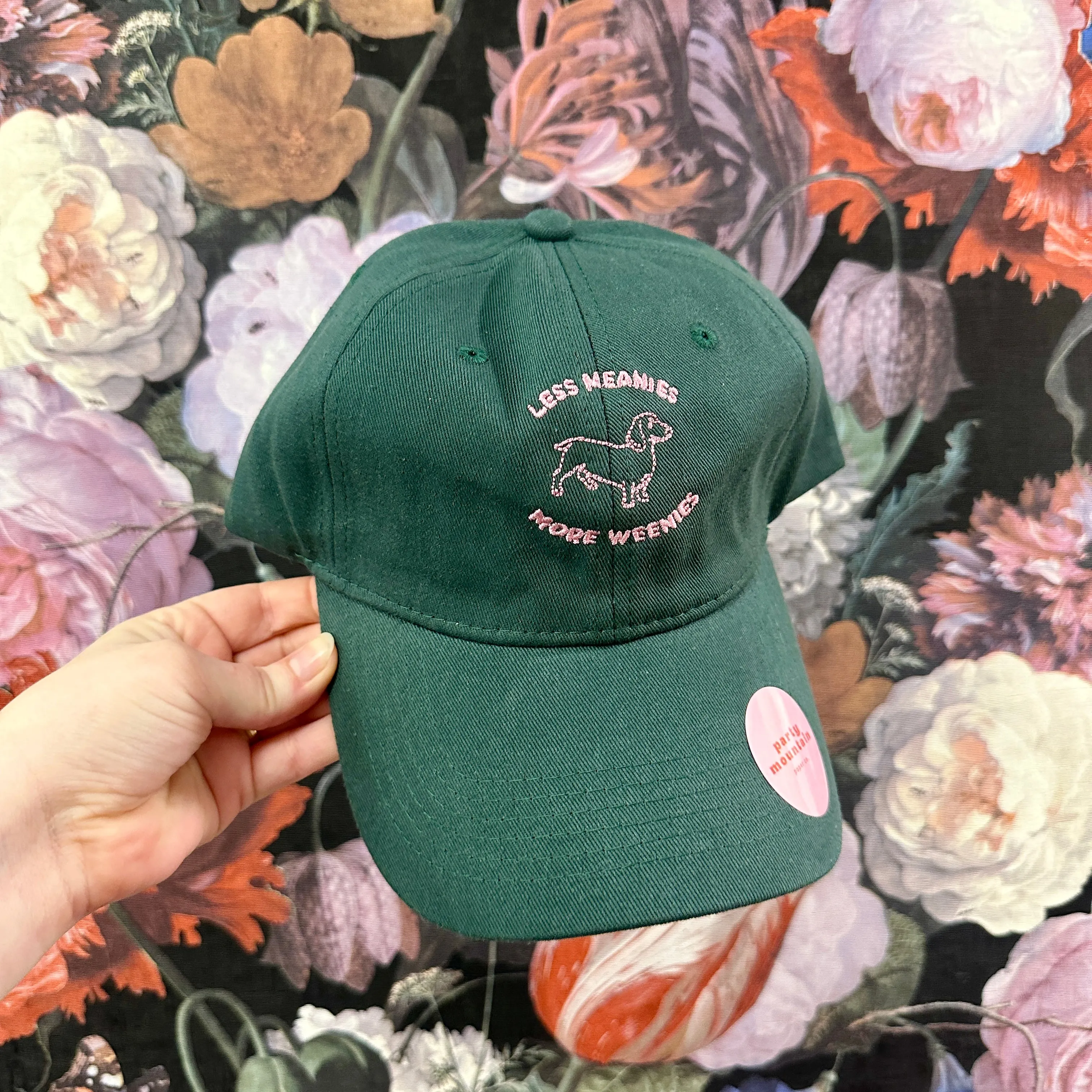 Party Mountain Paper Co // Less Meanies Baseball Hat