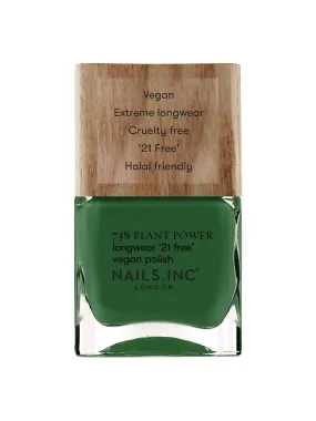 Plant power nail polish