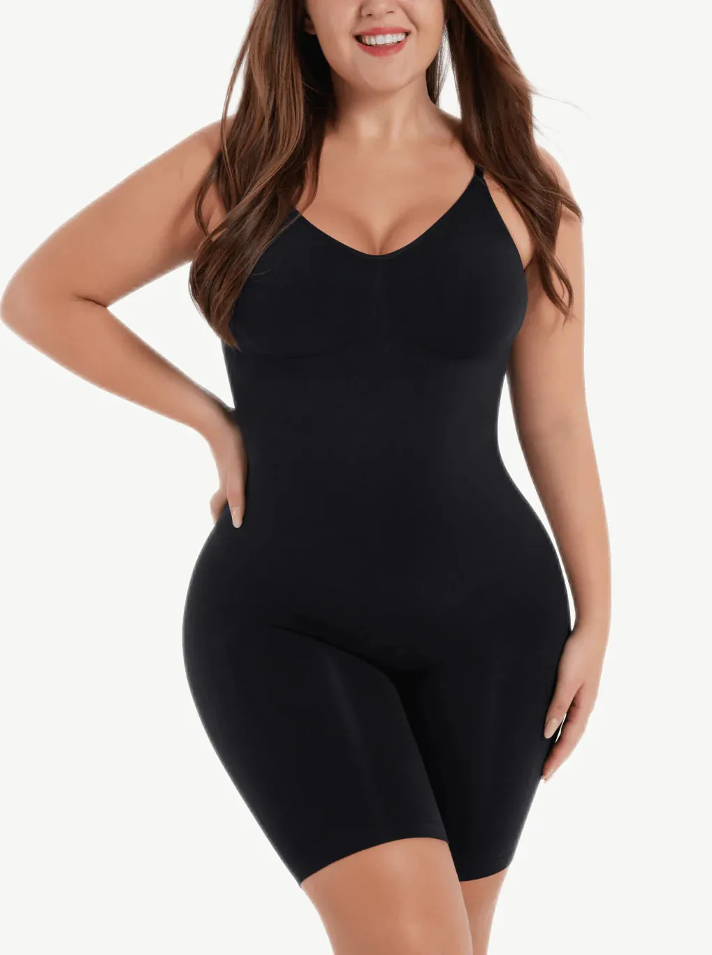 Power Mesh Dip Body Suit