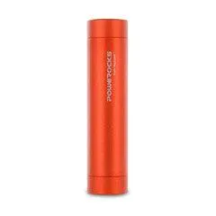 Powerocks 2800mAh Power Bank, 1 USB port, Includes Micro USB Charge Cable, Orange