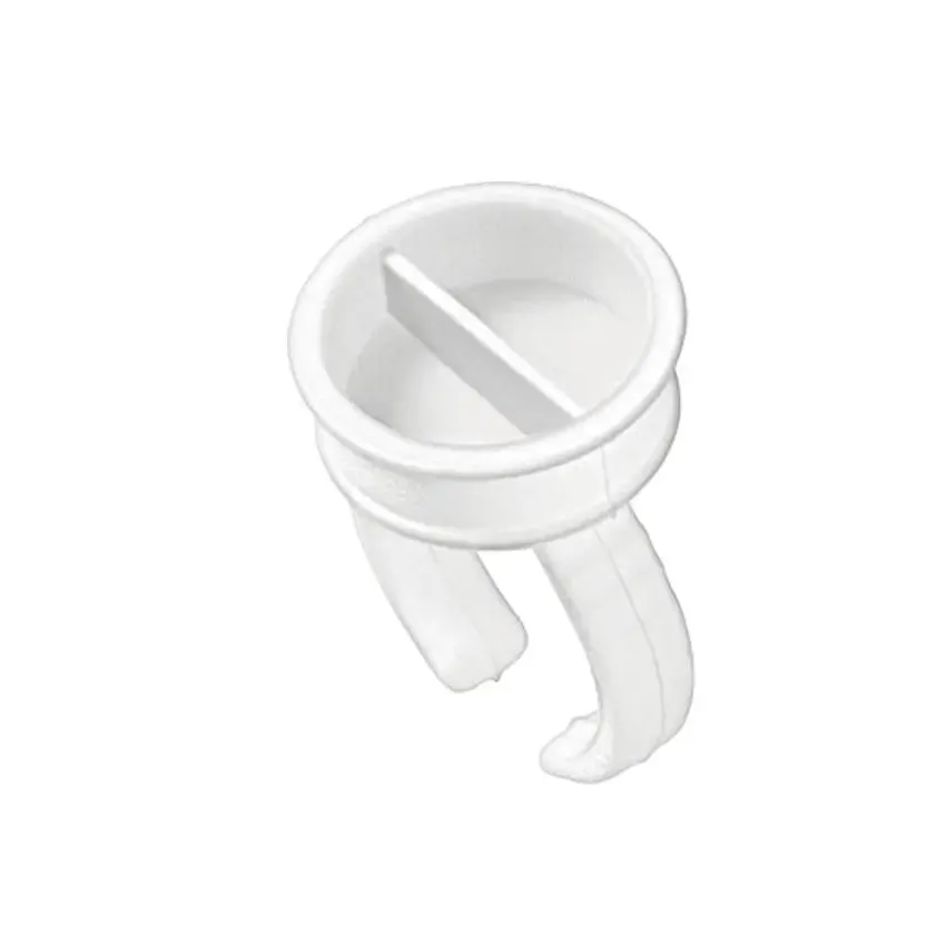 Qosmedix Disposable Double Well Eyelash Glue Ring
