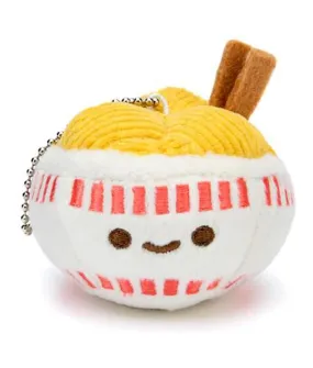 Ramen Plush Charm Keychain
