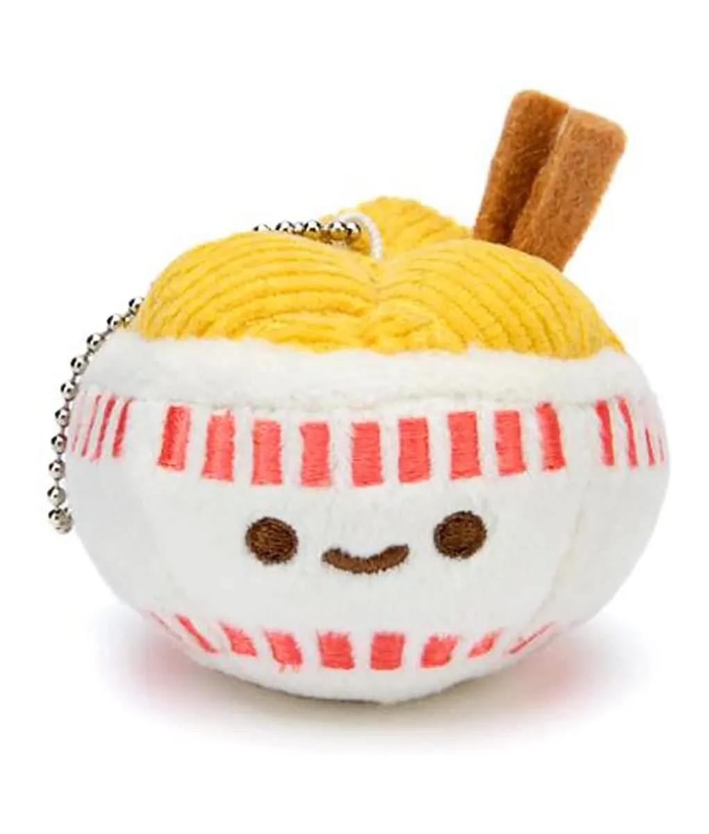 Ramen Plush Charm Keychain