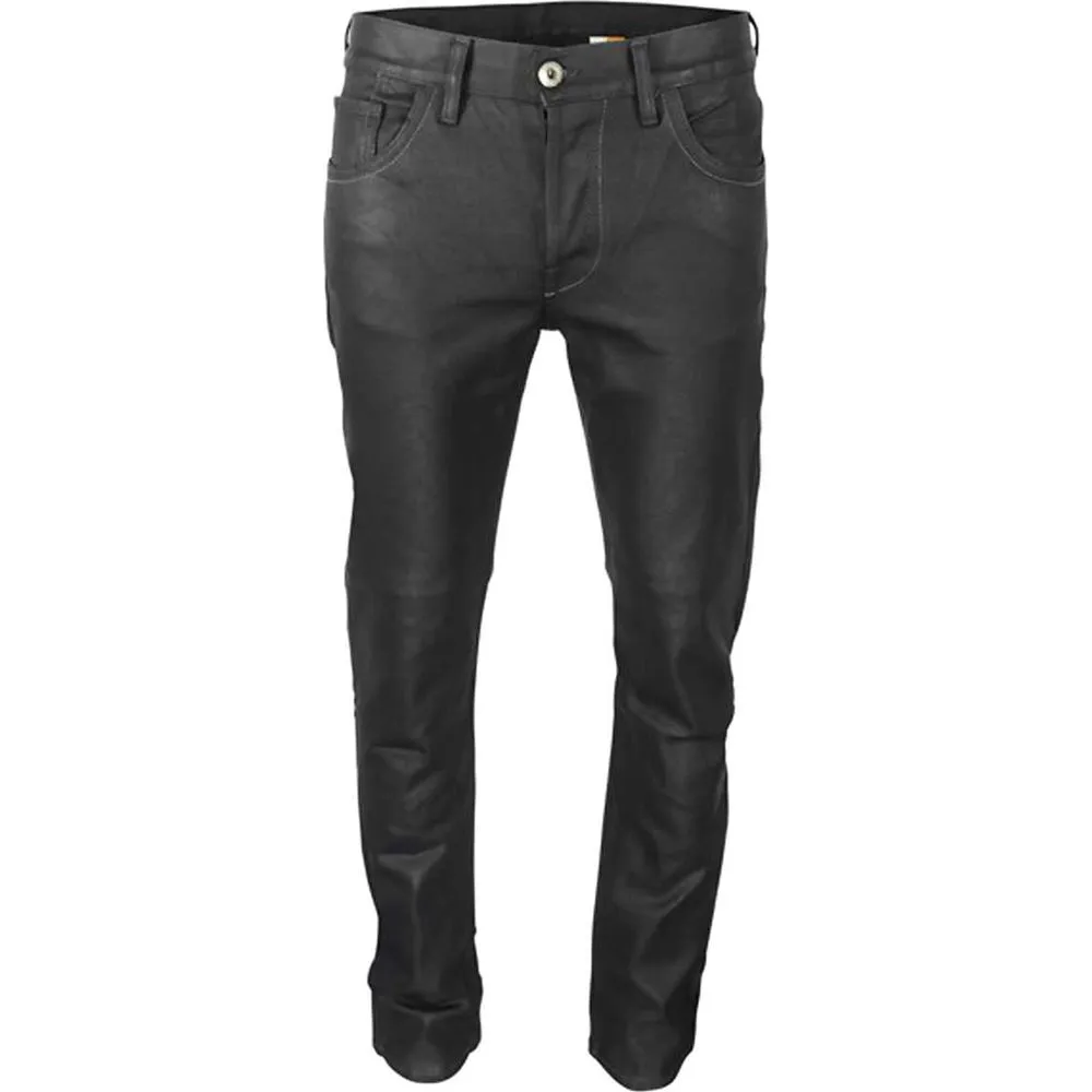 Rokker Rokkertech Slim Fit Denim Jeans Black