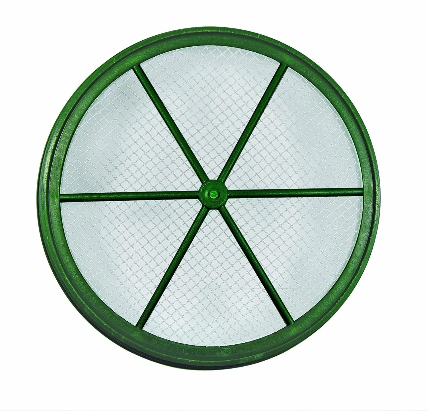SE GP2-14 Patented Stackable 13-1/4&quot; Sifting Pan, 1/4&quot; Mesh Screen