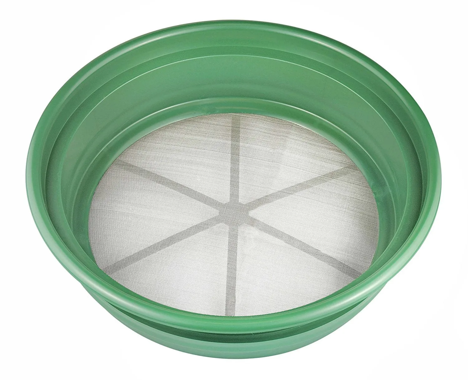 SE GP2-150 Patented Stackable 13-1/4&quot; Sifting Pan, Mesh Size 1/50&quot;