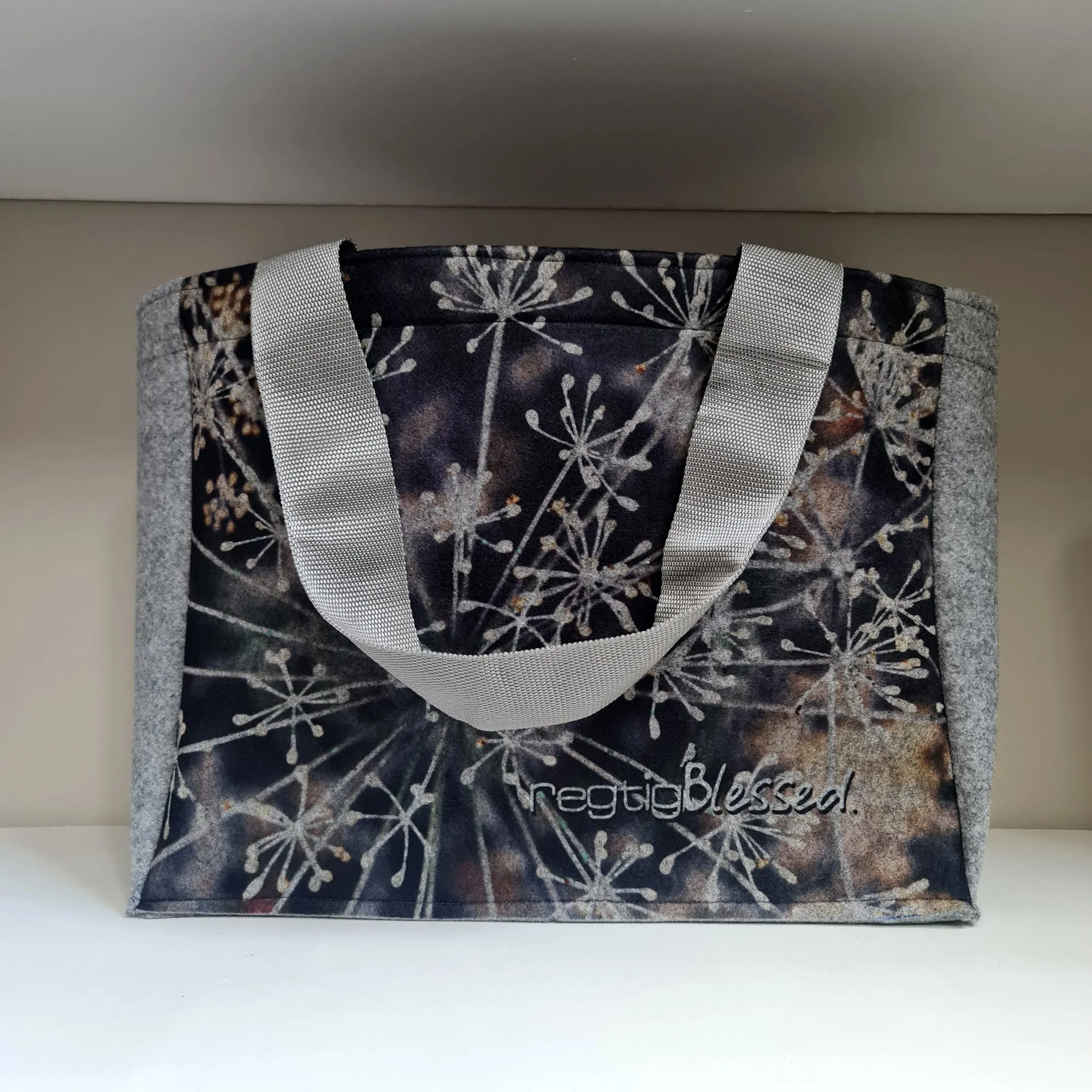 Seeds - Recycled Felt Shopper Bag