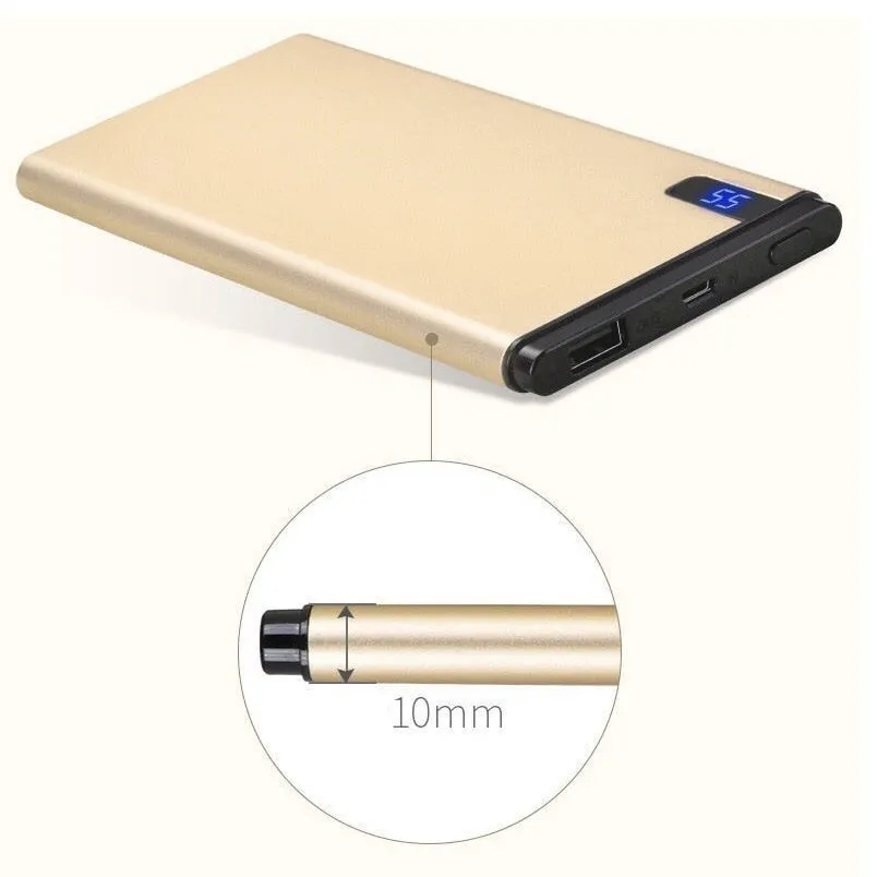 Slim 10000 mAh Power Bank