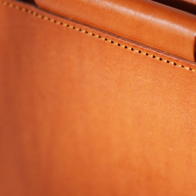Small Womens Leather Handbags With Wooden Handle Side Bag Purse for Womens
