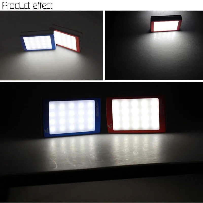 Solar Panel Battery Charger Dual USB Power Bank with LED light 25000mAh