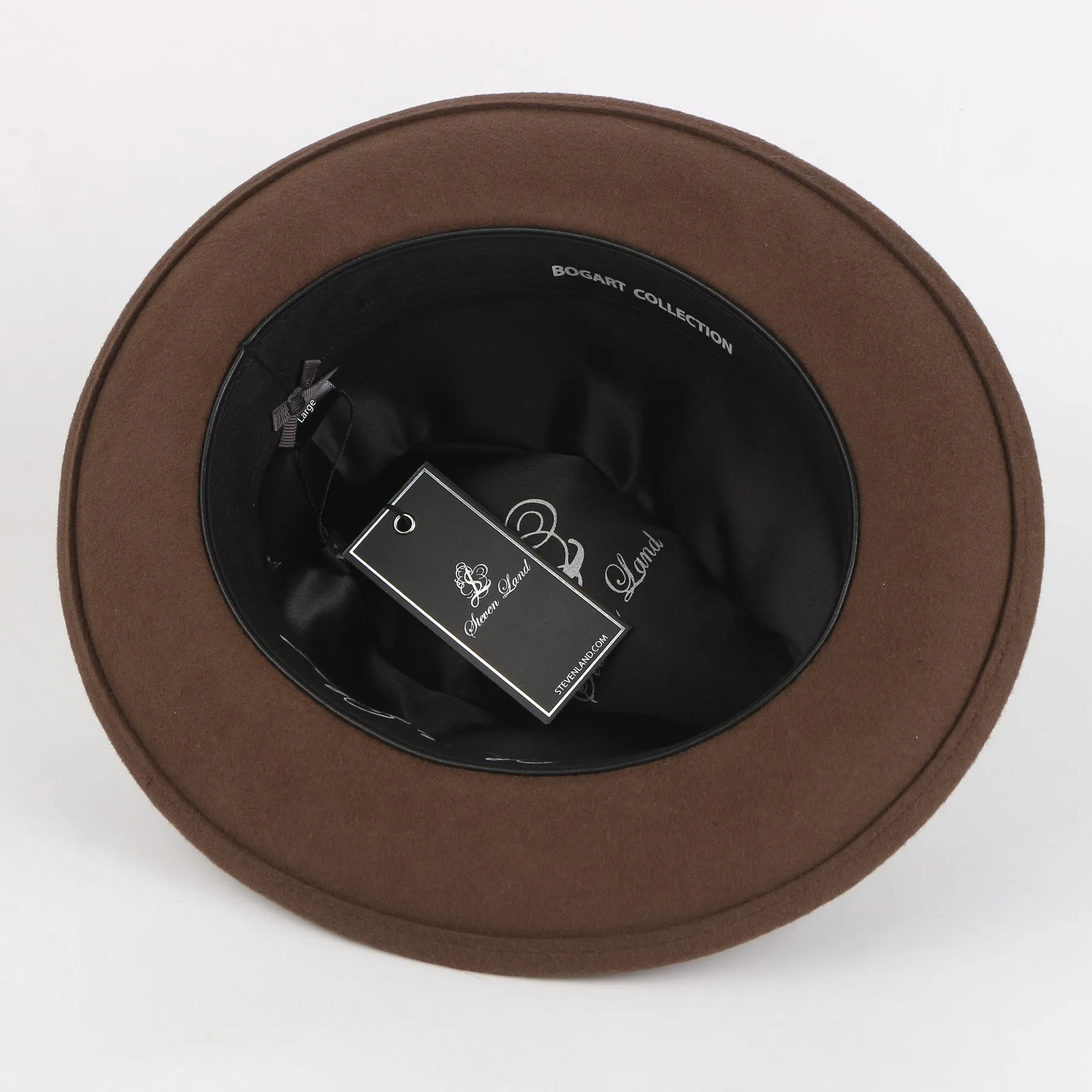 The Bogart Fedora | Felt Hat | Brown