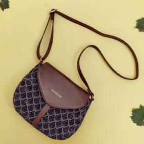 The Curvy Sling Bag - Gray Azul