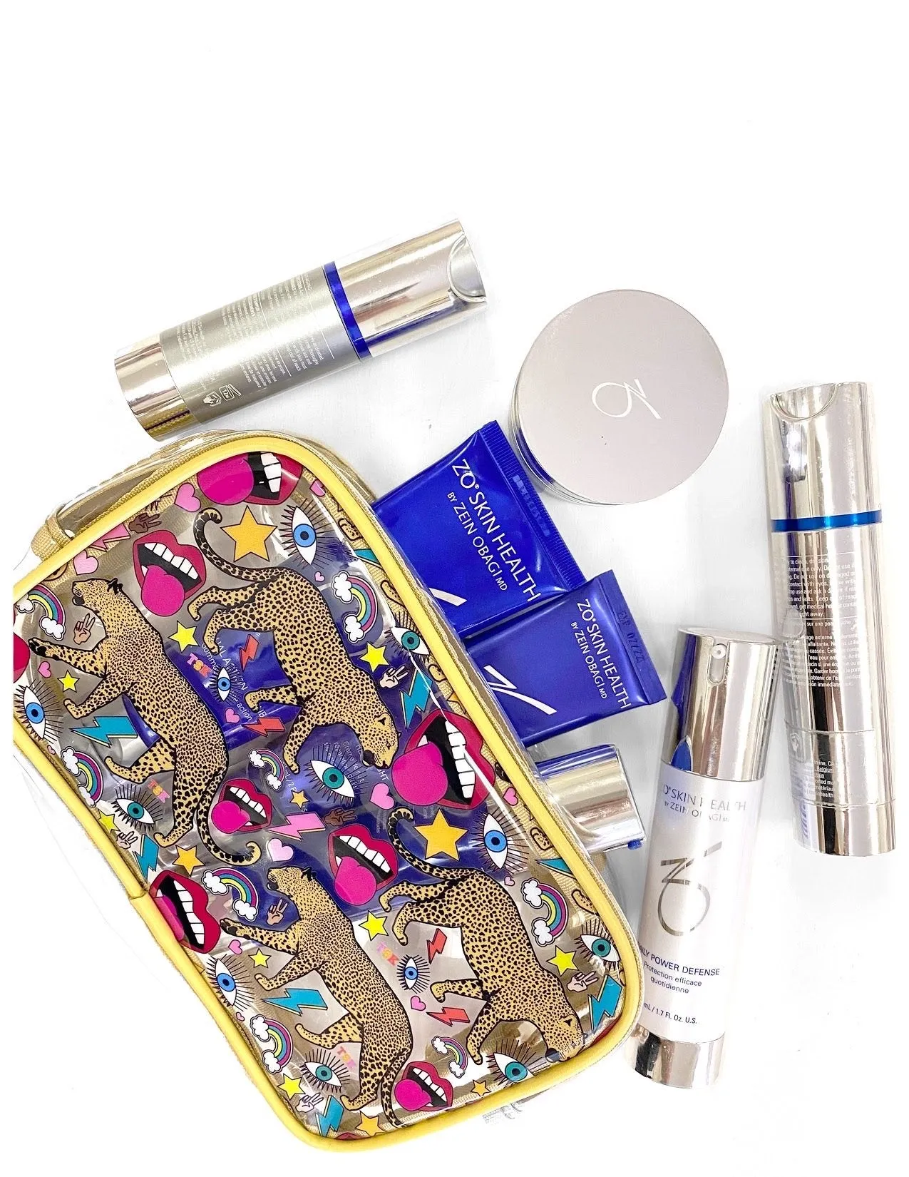 The Sis Kiss Graphic Cosmetic Bag