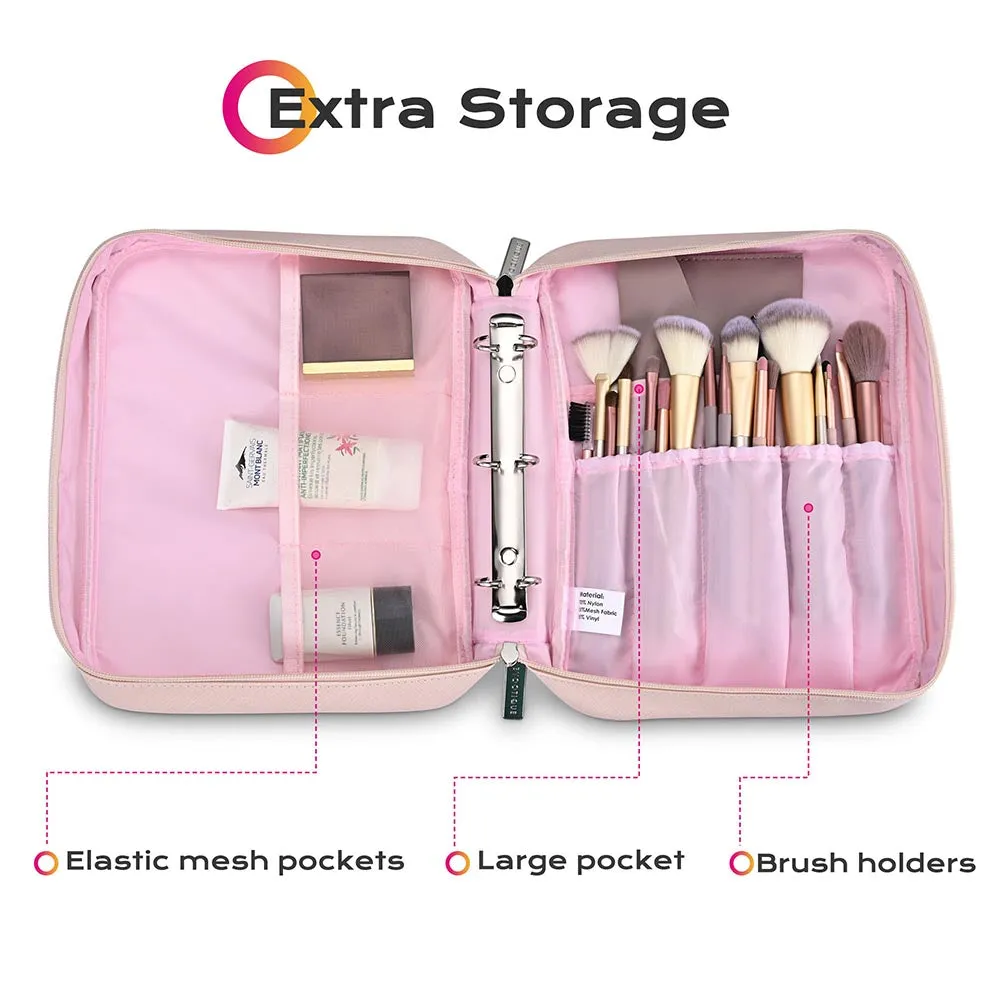 TheLAShop Binder Makeup Bag Cosmetic Pouches A4/Letter Size