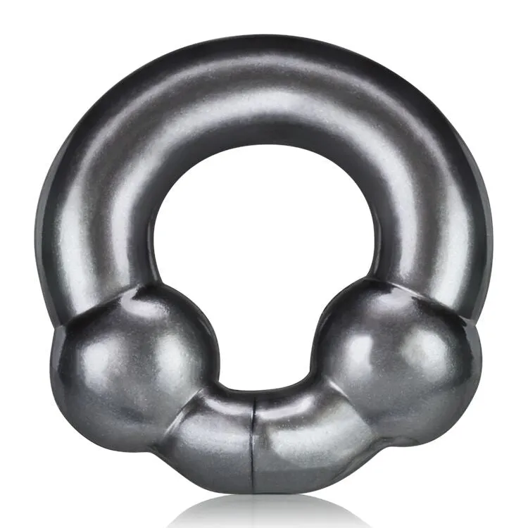 Ultra Balls Cockring 2 Pack SteelRed