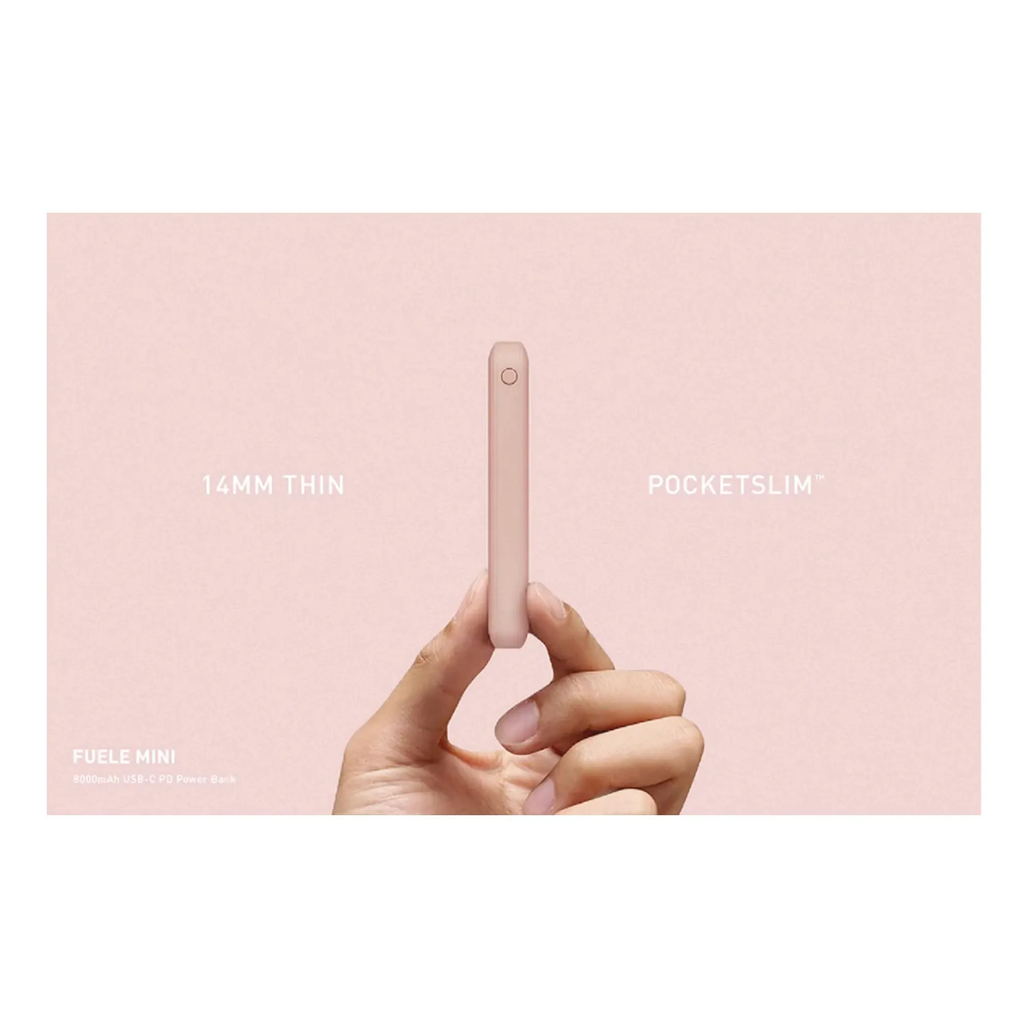 Uniq Fuele Mini PocketSlim 8000 mAh USB-C 18W PD Power Bank - Green (Barcode: 8886463676356 )