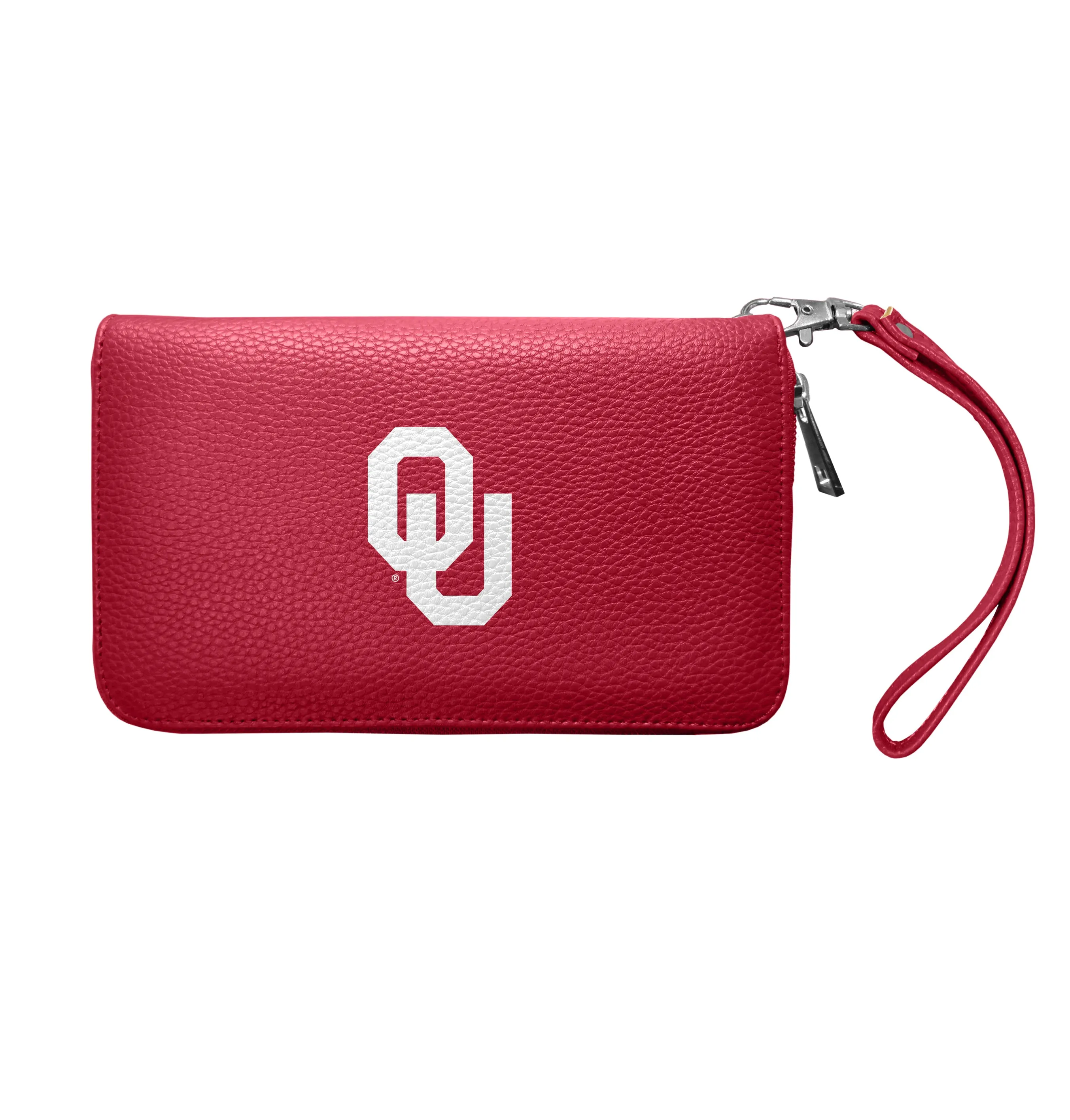 University of Oklahoma Zip Organizer Wallet Pebble